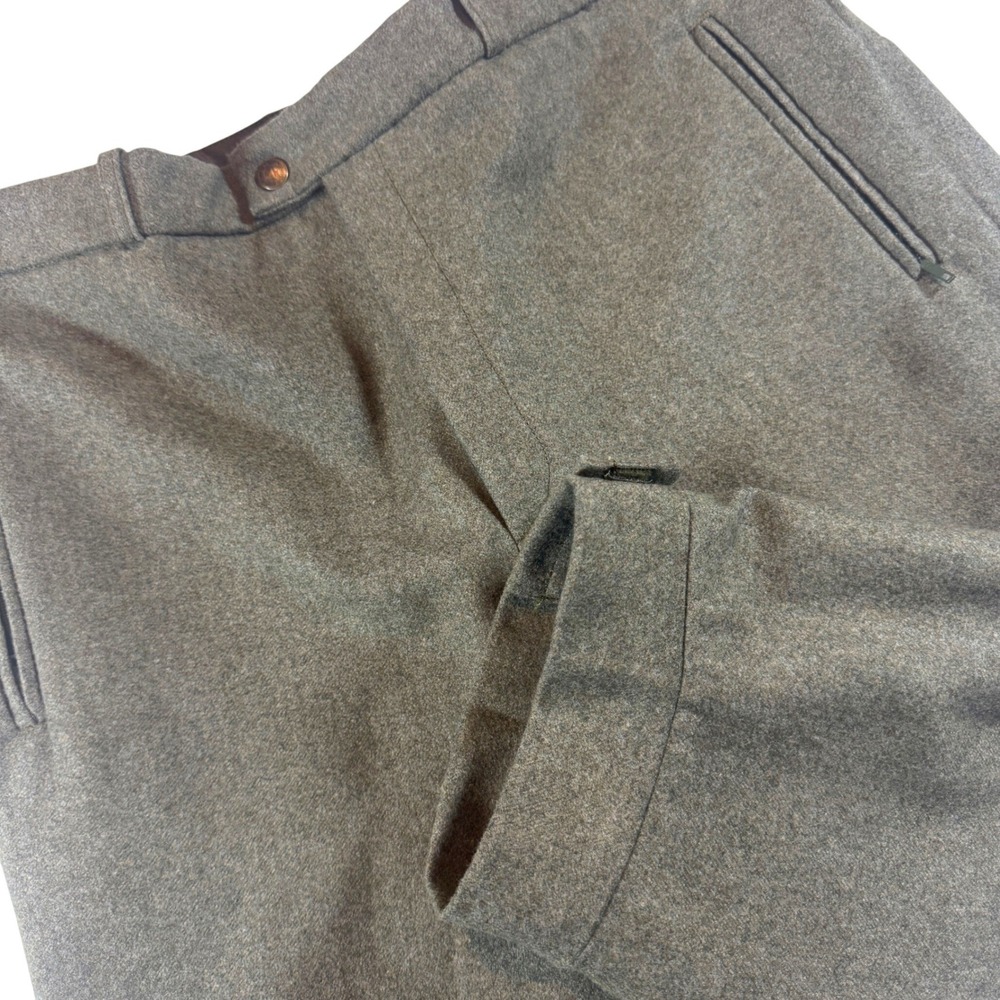 CIMALP Vintage Pantalons Men 34 Green Wool Blend Alpine Hiking Breeches Knickers
